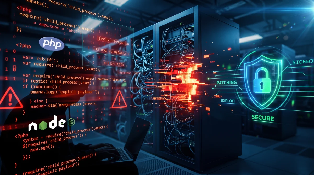 Waspada Ancaman Bug RCE pada PHP dan Node.js: Analisis Kerentanan Kritis dan Panduan Mitigasi Server